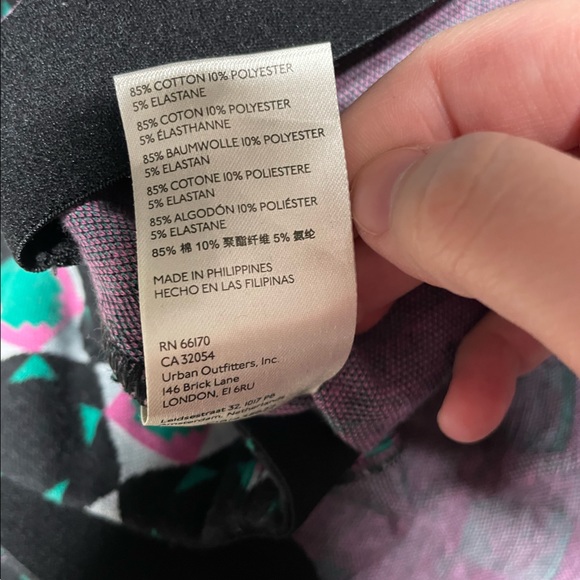 Anthropologie Maeve The Margot pattern kick flare pants xl - Picture 7 of 7